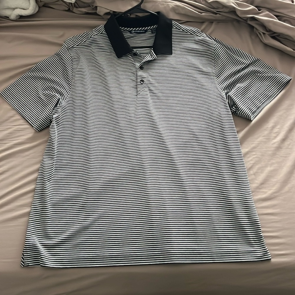 Cutter & Buck Striped Polo